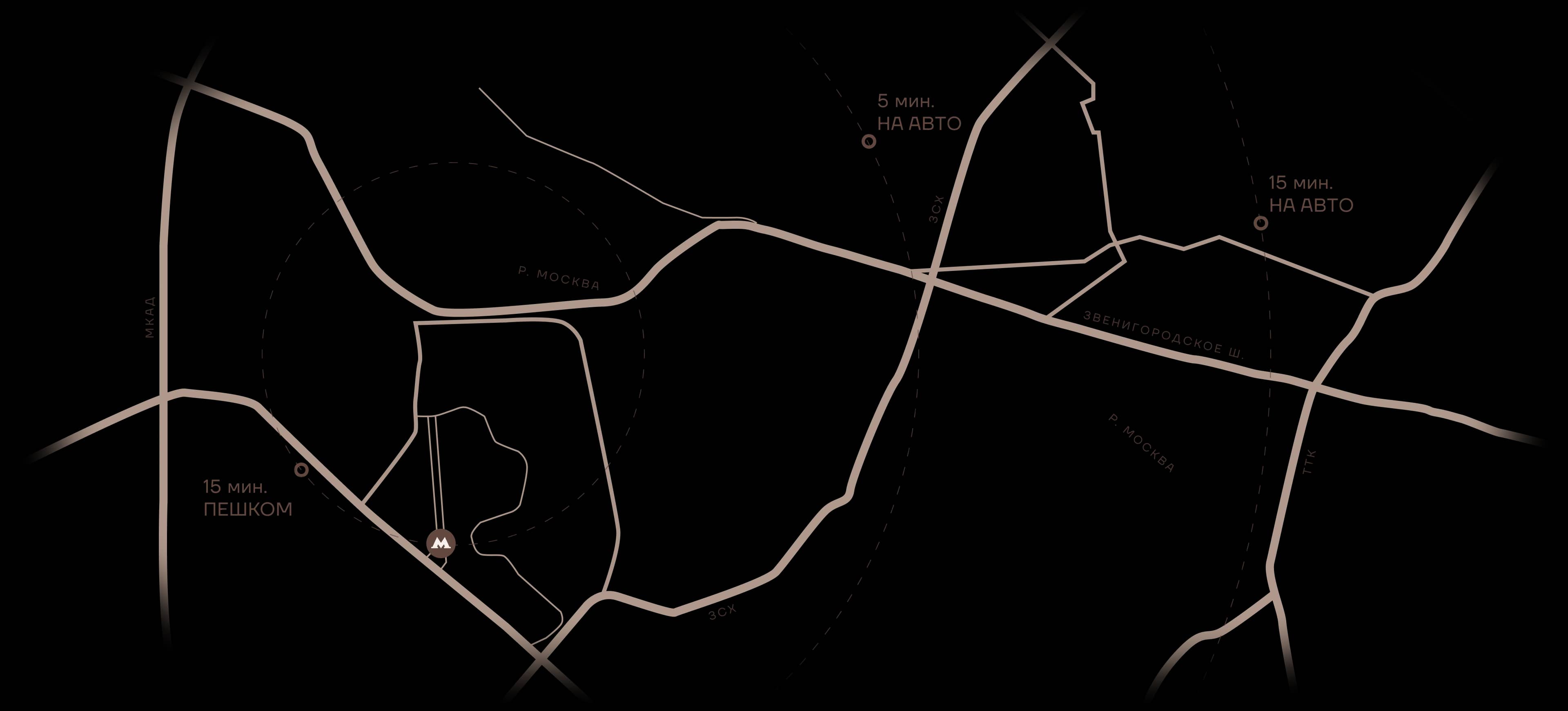 Location map roads