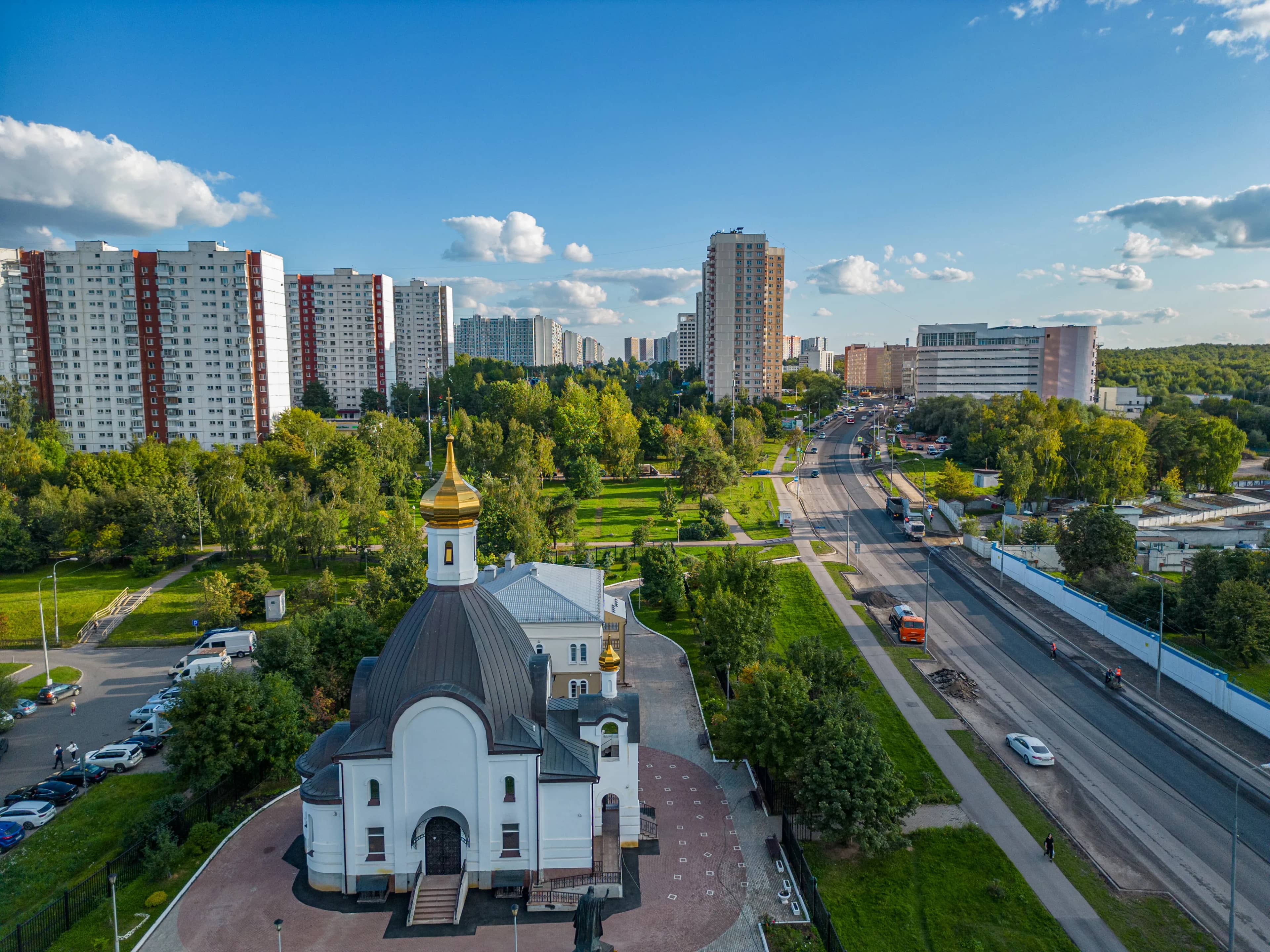 Вид из окна квартиры 621