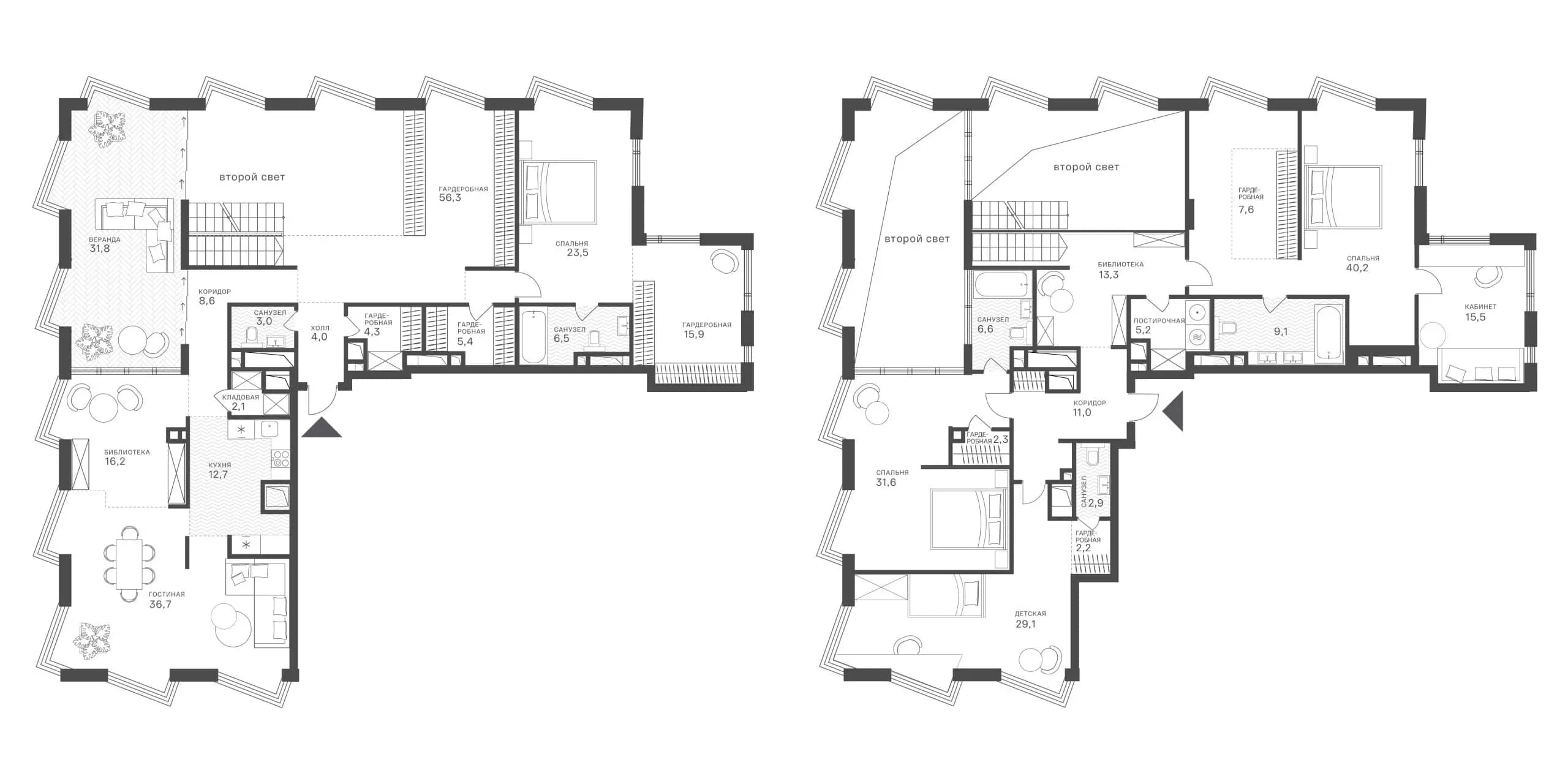 Палн квартиры 286